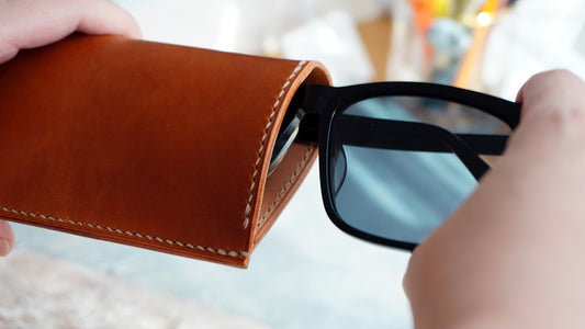 Eye Glass Case-Brown